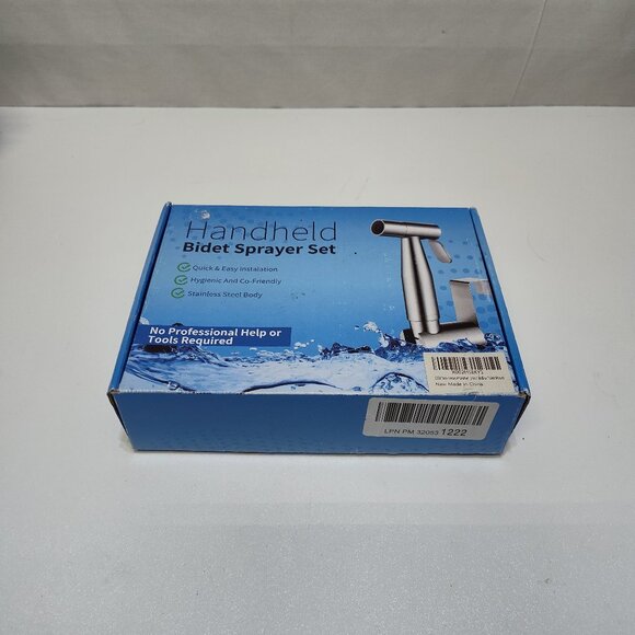New Version Handheld Bidet Sprayer Set Stainless Steel Hygienic Toilet Attachmen - Picture 1 of 10